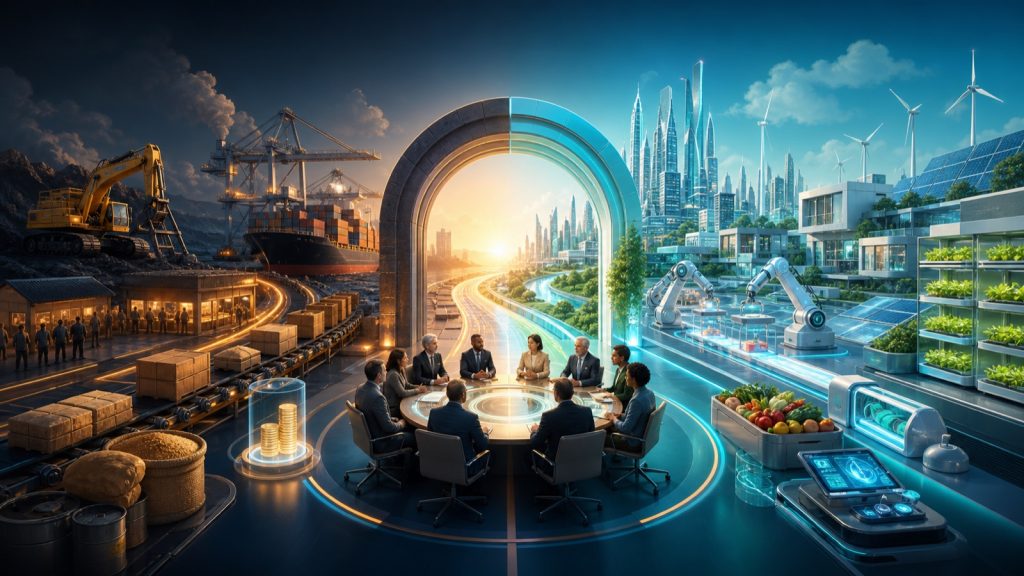 A transition from scarcity to an AI-powered abundance economy